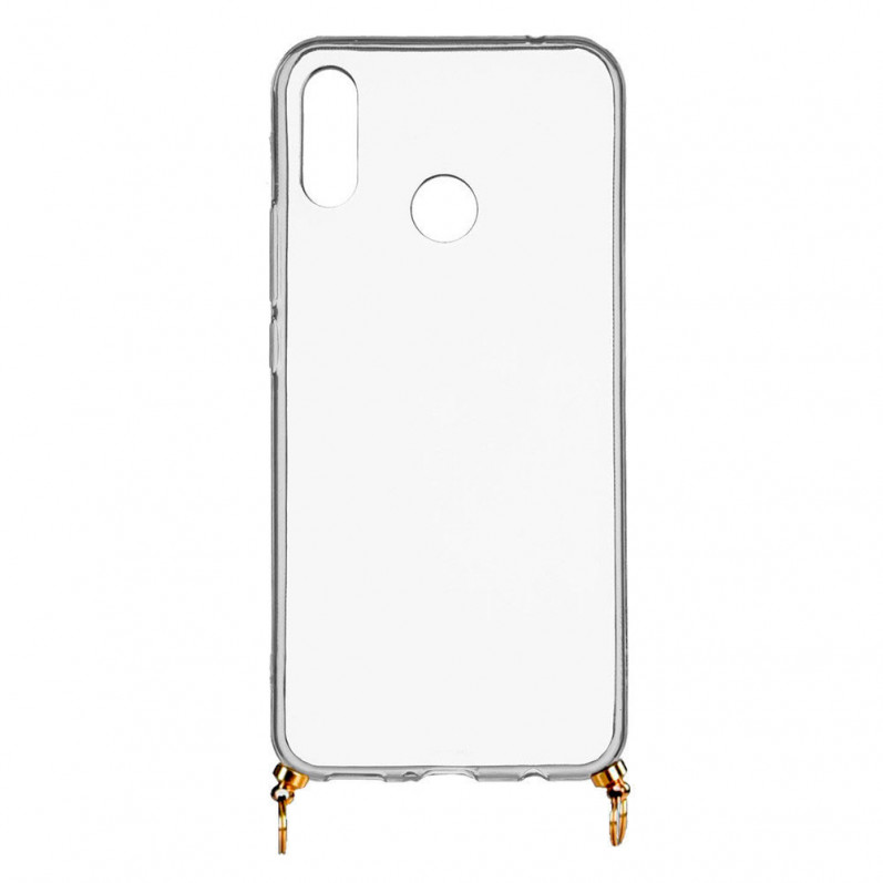 Funda Silicona Colgante Transparente para Huawei Y9 2019