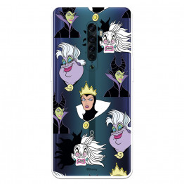 Funda para Oppo Reno 2 Oficial de Disney Villanas Patrón - Villanas Disney