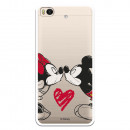 Carcasa Oficial Mikey Y Minnie Beso Clear para Xiaomi Mi 5S- La Casa de las Carcasas