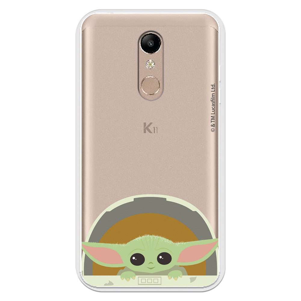 Funda para Oppo A79 5G Oficial de Star Wars Baby Yoda Sonrisas