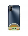 Funda para Oppo A52 Oficial de Star Wars Baby Yoda Sonrisas - The Mandalorian