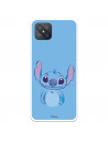 Funda para Oppo Reno 4Z Oficial de Disney Stitch Azul - Lilo & Stitch