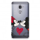 Carcasa Oficial Mikey Y Minnie Beso Clear para Vodafone Smart V8- La Casa de las Carcasas