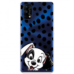 Funda para Realme 7 Pro Oficial de Disney Cachorro Manchas - 101 Dálmatas