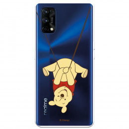 Funda para Realme 7 Pro Oficial de Disney Winnie  Columpio - Winnie The Pooh