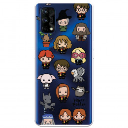 Funda para Realme 7 Pro Oficial de Harry Potter Personajes Iconos - Harry Potter