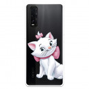 Funda para Oppo Find X2 Oficial de Disney Marie Silueta - Los Aristogatos