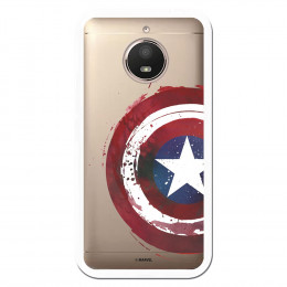 Carcasa Oficial Escudo Capitan America para Motorola Moto E4 Plus- La Casa de las Carcasas