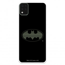 Funda para LG K42 Oficial de DC Comics Batman Logo Transparente - DC Comics