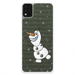 Funda para LG K42 Oficial de Disney Olaf Transparente - Frozen