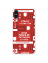 Coque pour iPhone X de l'Atlético de Madrid "Coraje et Coeur"" - Licence Officielle de l'Atlético de Madrid"