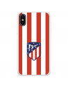 Coque pour iPhone X de l'Atlético de Madrid Écusson Rouge et Blanc - Licence Officielle de l'Atlético de Madrid