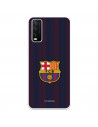 Coque pour VIVO Y20S du FC Barcelone Lignes Blaugrana - Licence Officielle du FC Barcelone