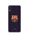 Coque pour LG K22 du FC Barcelone Lignes Blaugrana - Licence Officielle du FC Barcelone