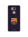 Coque pour Bq Aquaris V du FC Barcelone Lignes Blaugrana - Licence Officielle du FC Barcelone