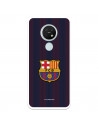 Coque pour Nokia 7. 2 du FC Barcelone Lignes Blaugrana - Licence Officielle du FC Barcelone