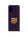 Coque pour Samsung Galaxy S20 du FC Barcelone Lignes Blaugrana - Licence Officielle du FC Barcelone