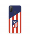 Funda para Alcatel 1S 2021 del Atleti Escudo Fondo Atletico - Licencia Oficial Atlético de Madrid