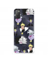 Funda para Alcatel 1S 2021 Oficial de Disney Villanas Patrón - Villanas Disney