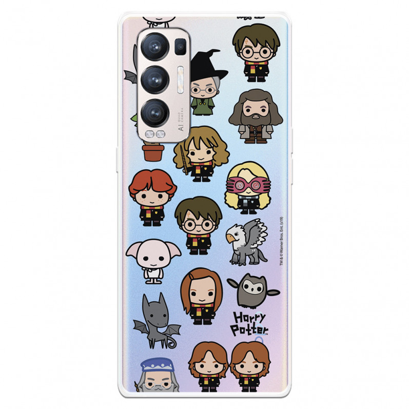 Funda para Oppo Find X3 Neo Oficial de Harry Potter Personajes Iconos - Harry Potter