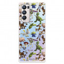 Funda para Oppo Find X3 Neo Oficial de Disney Muñecos Toy Story Siluetas - Toy Story