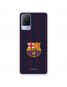 Funda para Vivo V21 5G del Barcelona Rayas Blaugrana - Licencia Oficial FC Barcelona