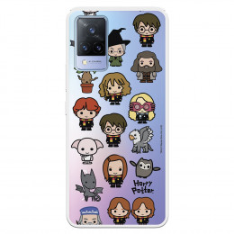 Funda para Vivo V21 5G Oficial de Harry Potter Personajes Iconos - Harry Potter