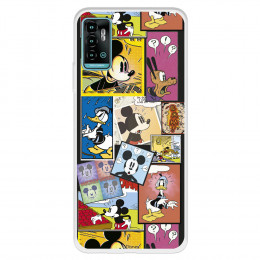 Funda para ZTE Blade A71 Oficial de Disney Mickey Comic - Clásicos Disney