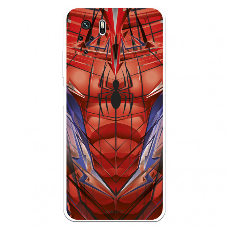 Funda para Xiaomi Redmi Note 10S Oficial de Marvel Spiderman Torso - Marvel