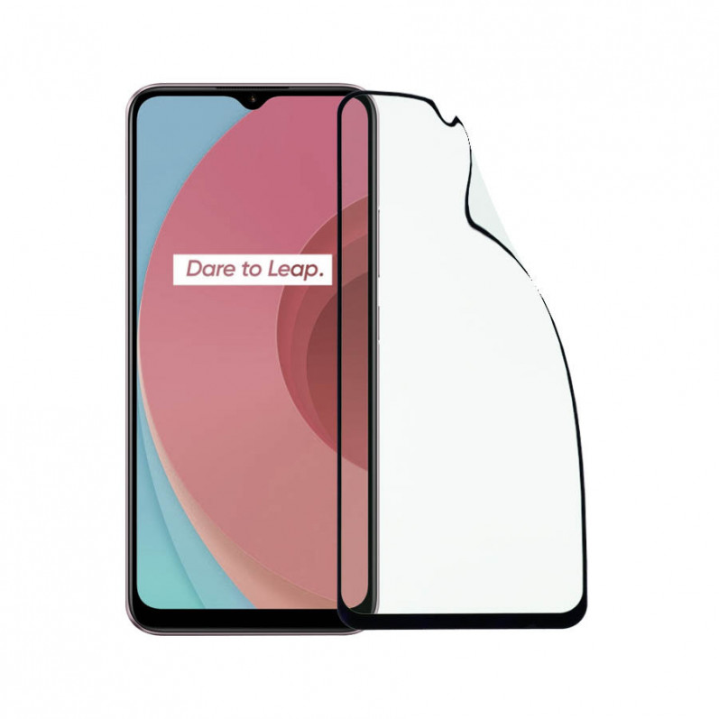 Verre Trempé Complet Incassable pour Realme C21Y