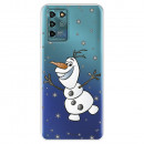 Funda para ZTE Blade V30 Vita Oficial de Disney Olaf Transparente - Frozen