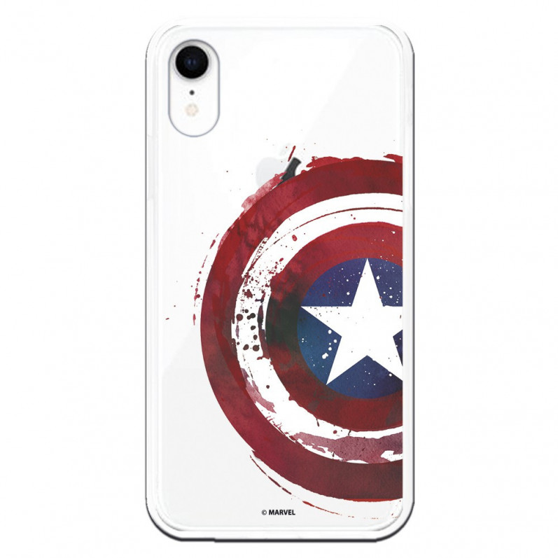 Officieel Captain America Shield-hoesje voor iPhone XR