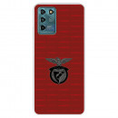 Funda para ZTE Blade V30 Vita del Escudo Fondo Granate  - Licencia Oficial Benfica