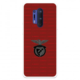 Funda para OnePlus 8 Pro del Escudo Fondo Granate  - Licencia Oficial Benfica