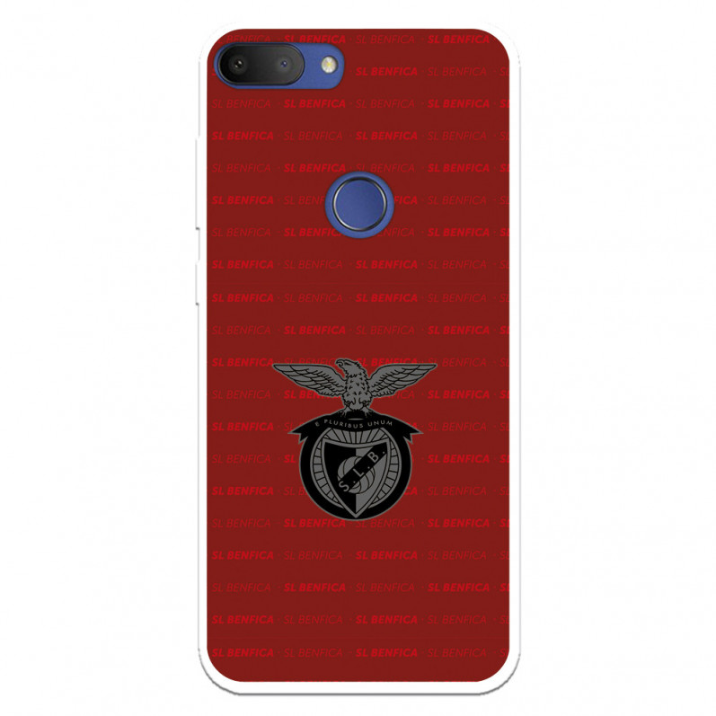 Funda para Alcatel 1S 2019 del Escudo Fondo Granate  - Licencia Oficial Benfica