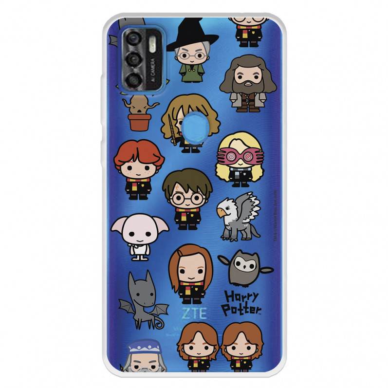 Funda para ZTE Blade A31 Oficial de Harry Potter Personajes Iconos - Harry Potter