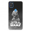 Funda para ZTE Blade A31 Oficial de Star Wars Darth Vader Fondo negro - Star Wars