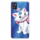 Funda para ZTE Blade A31 Oficial de Disney Marie Silueta - Los Aristogatos