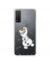 Funda para TCL 20R 5G Oficial de Disney Olaf Transparente - Frozen