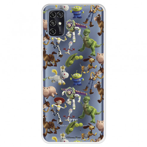 Funda para ZTE Blade V2020 Oficial de Disney Muñecos Toy Story Siluetas - Toy Story