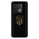 Funda para OnePlus 10 Pro del Atlético de Madrid Escudo Dorado Fondo Negro - Licencia Oficial Atlético de Madrid