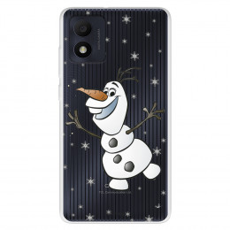 Funda para Alcatel 1B 2022 Oficial de Disney Olaf Transparente - Frozen