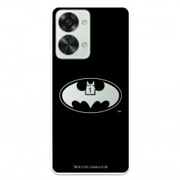 Funda para OnePlus Nord 2T 5G Oficial de DC Comics Batman Logo Transparente - DC Comics