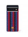 Funda para Google Pixel 6 Pro del FC Barcelona Fondo Rayas Verticales  - Licencia Oficial FC Barcelona