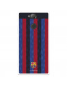 Funda para Sony Xperia XA2 del FC Barcelona Fondo Rayas Verticales  - Licencia Oficial FC Barcelona