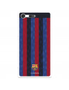 Funda para Sony Xperia XZ Premium del FC Barcelona Fondo Rayas Verticales  - Licencia Oficial FC Barcelona