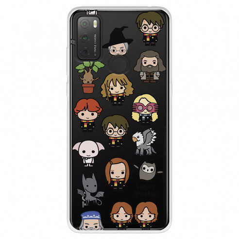 Funda para TCL 20Y Oficial de Harry Potter Personajes Iconos - Harry Potter