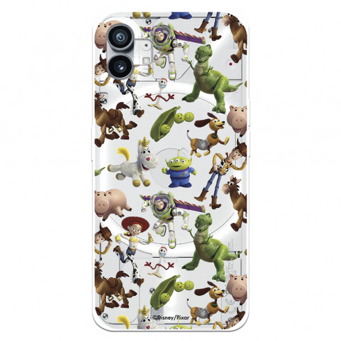 Coque pour Nothing Phone 1 Officielle de Disney Jouets Toy Story Silhouettes - Toy Story