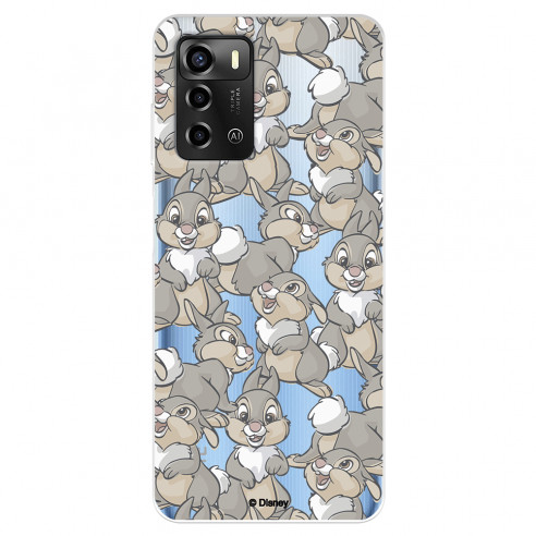 Funda para ZTE Blade A72 Oficial de Disney Tambor Patrones - Bambi