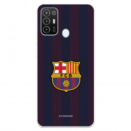 Funda para ZTE Blade A52 del FC Barcelona Rayas Blaugrana  - Licencia Oficial FC Barcelona